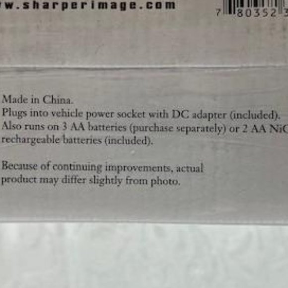 Sharper Image Emergency Radio & Spotlight with Hand Crank - Picture 7 of 11